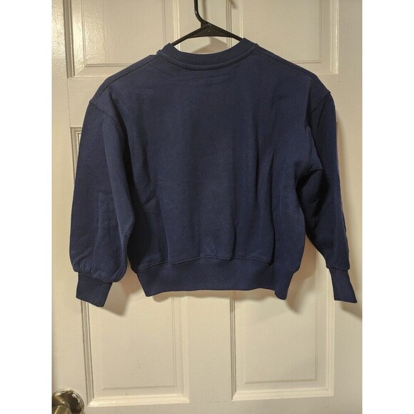 Polo Ralph Lauren Girl Corduroy-Logo Fleece Sweatshirt Size Small - Picture 4 of 5